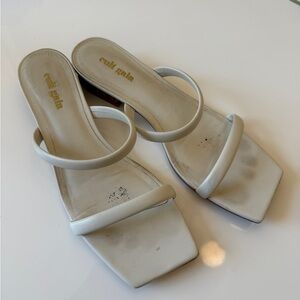 Cult Gaia Cream Women's Sandals